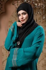 Exclusive Pastel Color Borka – Embroidery & Stone Work is a graceful and stylish modest wear piece. Designed in a soft pastel color, this borka features elegant embroidery and delicate stone embellishments that add a refined and sophisticated touch. Perfect for special occasions, Islamic gatherings, and festive events, it beautifully combines modesty, elegance, and premium craftsmanship. image