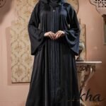 Black Color Borka Design with Stone Work | Irani Borka Bazar