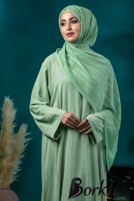 Premium Borka Design with Stone Work | Irani Borka Bazar