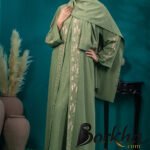 Premium Koti Borka with Embroidery & Stone Work | Irani Borka Bazar