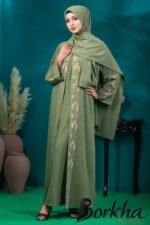 Premium Koti Borka with Embroidery & Stone Work | Irani Borka Bazar