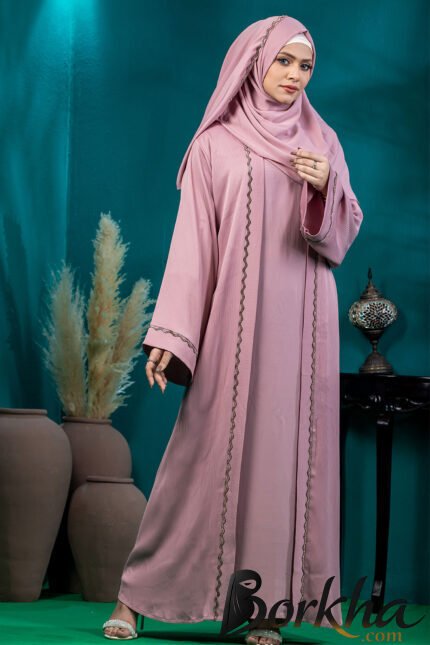 Premium Koti Borka with Stone Work | Irani Borka Bazar