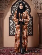 Printed Borka Design with Stone Work | Irani Borka Bazar