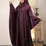 Purple Color Abaya with Stone Work | Irani Borka Bazar